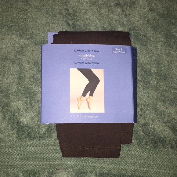 Simply Vera Vera Wang Pants - Vera wang cotton brown leggings